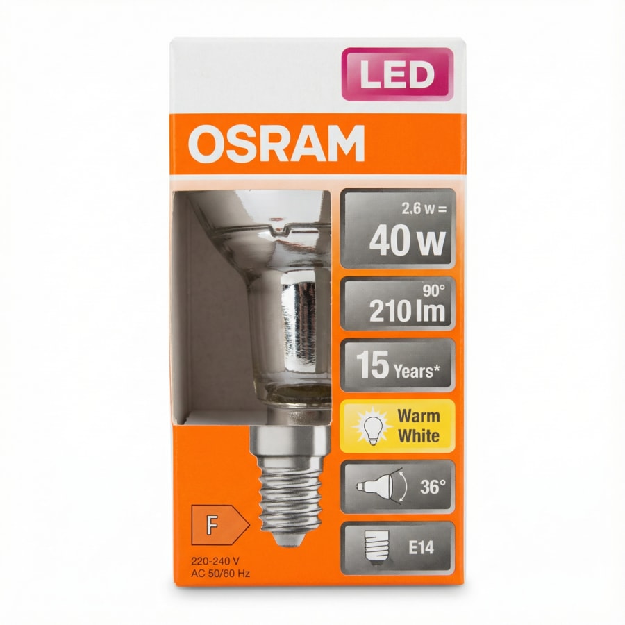 OSRAM LED Star R50 E14 2.6W 2700K 210 lm 36°
