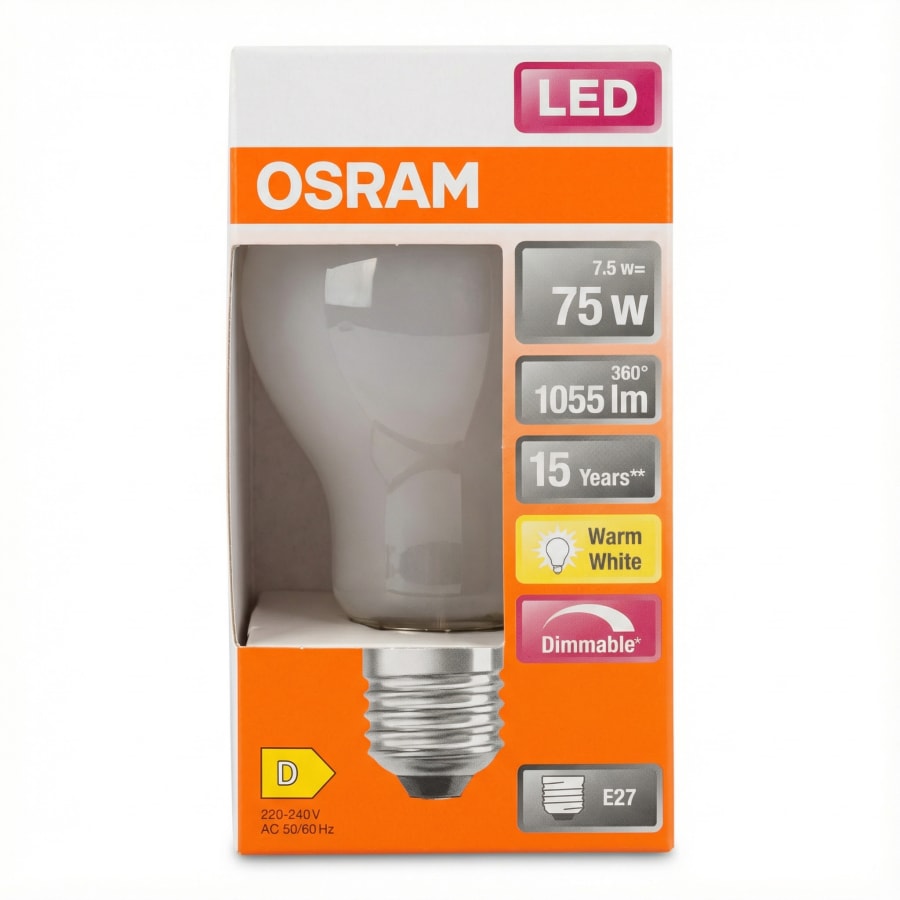 OSRAM LED Superstar Classic A75 dimmanleg E27 7,5 W 1055 lm 2700 K
