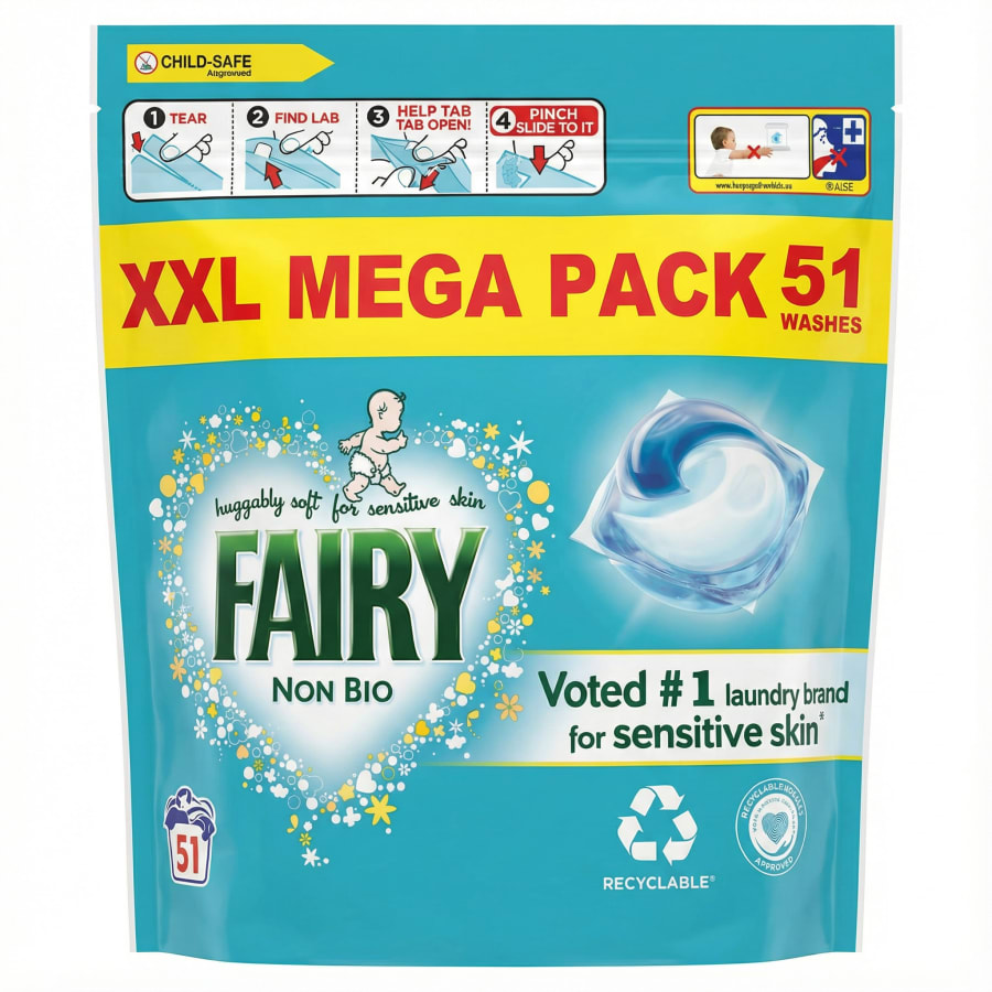 Fairy Non Bio laundry pods 1178.1 g (51 pcs)