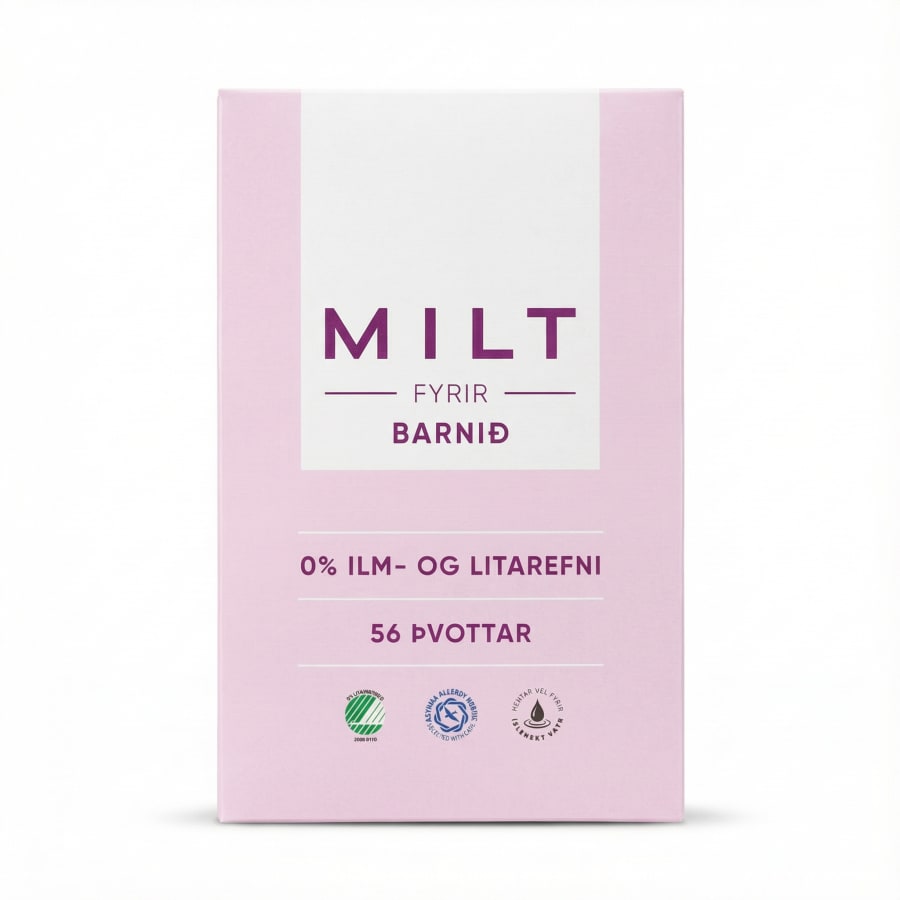 MILT Fyrir barnið þvottaduft 2 kg