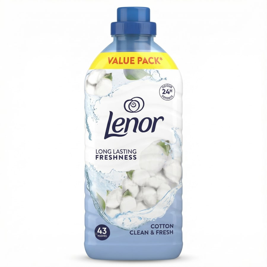 Lenor þvottamýkingarefni Bómull Hreint og Ferskt 1419 ml