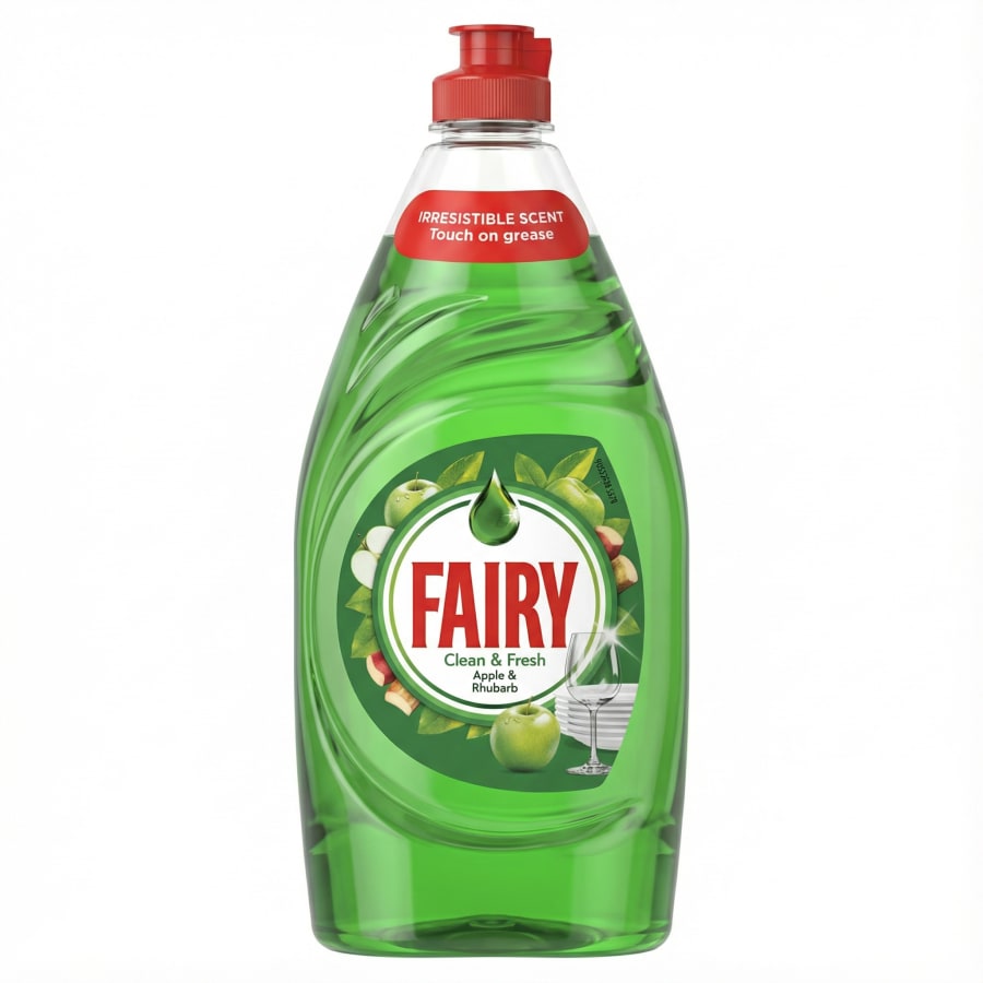 Fairy Clean & Fresh Apple & Rhubarb uppþvottalögur 1015 ml