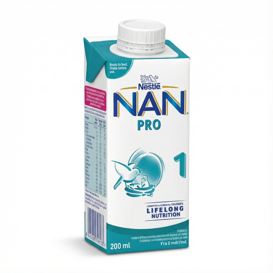 Nestlé NAN PRO 1 drekklár ungbarnablanda 200 ml