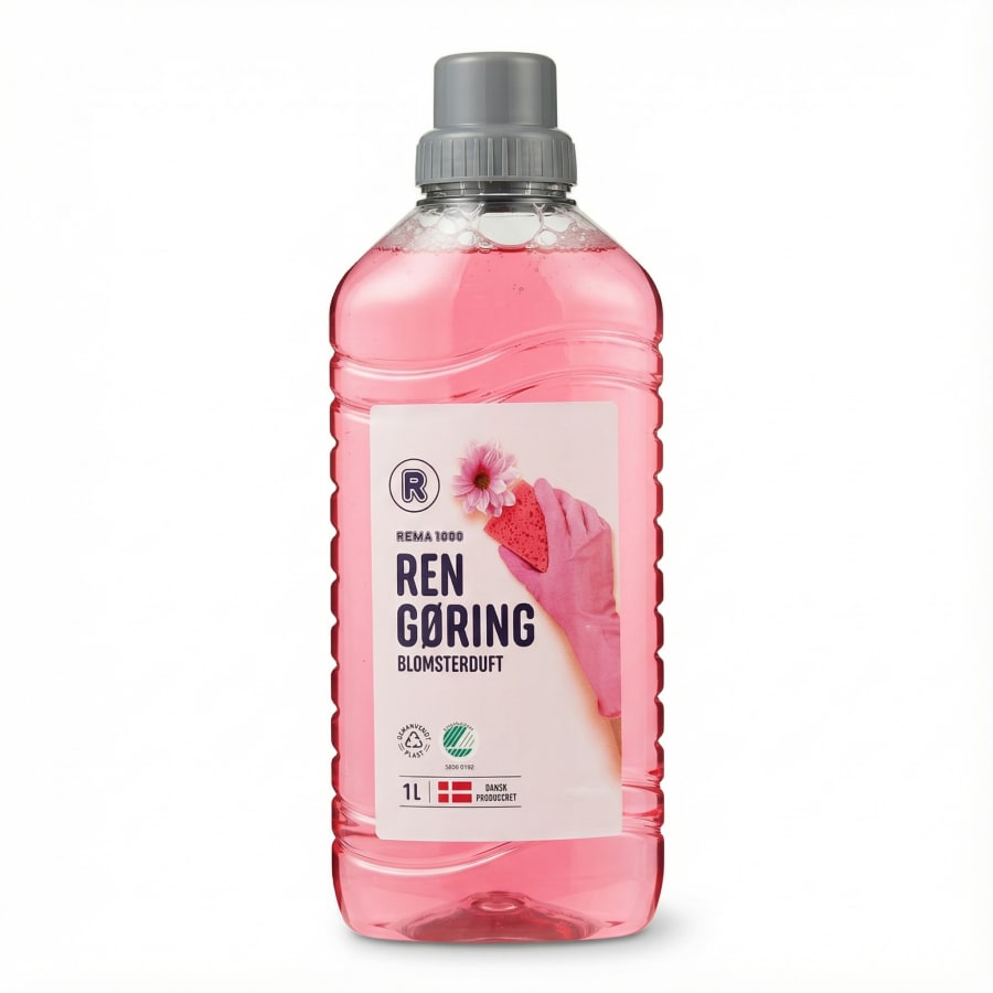 REMA 1000 hreinsivökvi með blómailmi 1000 ml