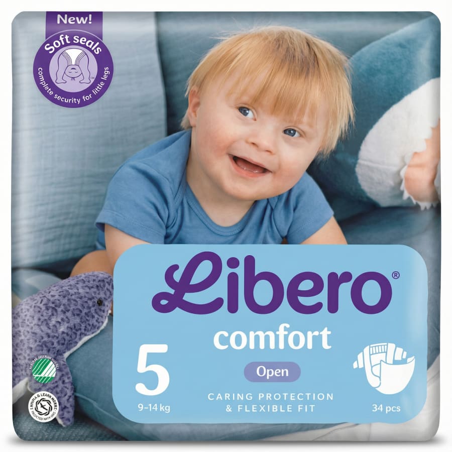 Libero Comfort 5 bleyjur 34 stk (9–14 kg)