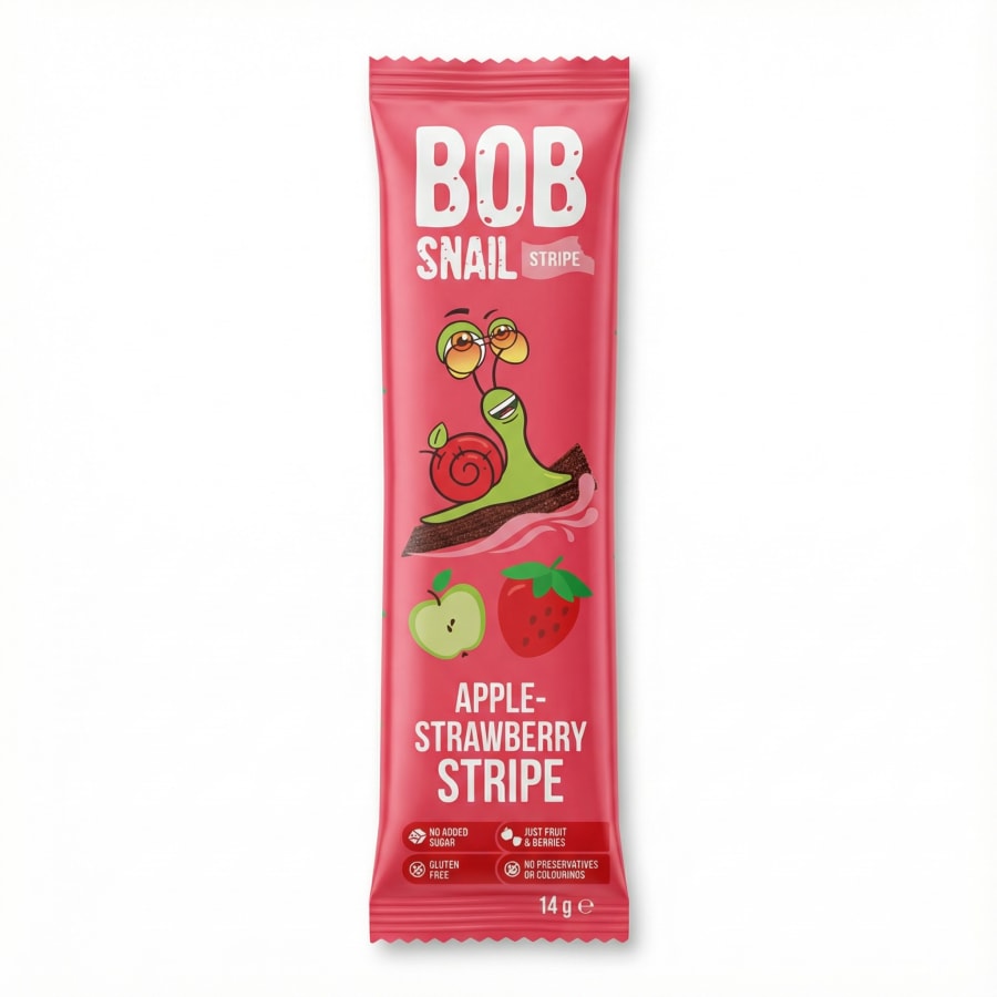 Bob Snail ávaxtaræma epli-jarðarber 14 g