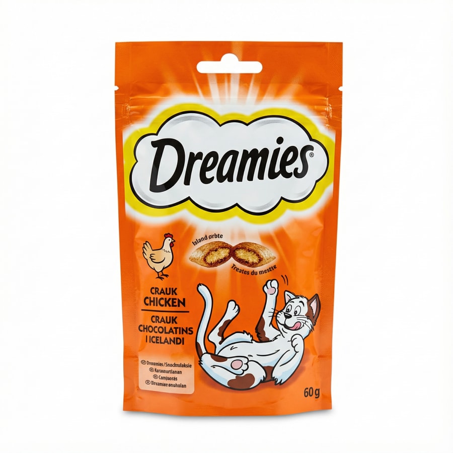 Dreamies góðgæti fyrir ketti með kjúklingi 60 g