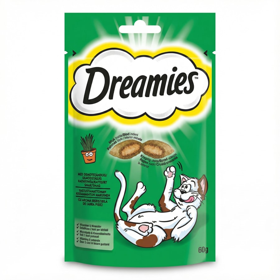 Dreamies kattanammi með kattarjurt 60 g
