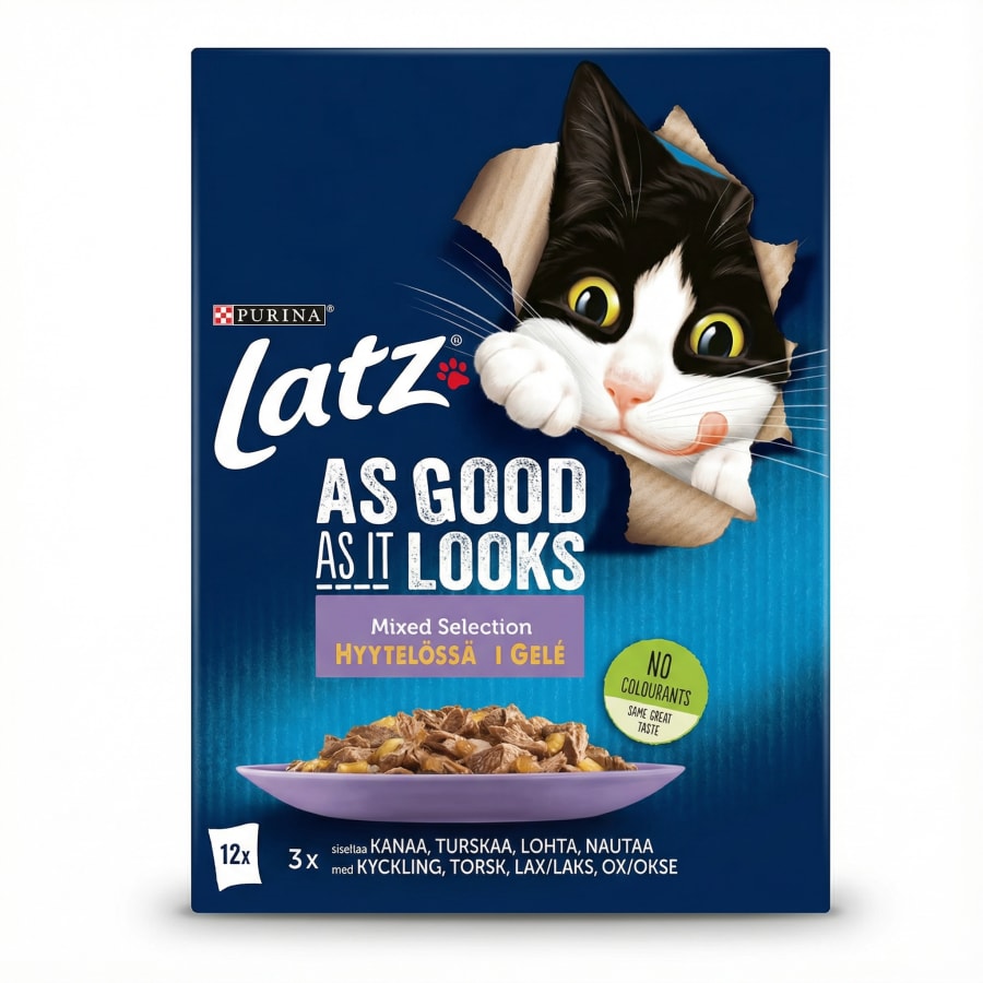 Latz Eins gott og það lítur út blandað úrval í hlaupi 12 x 85 g