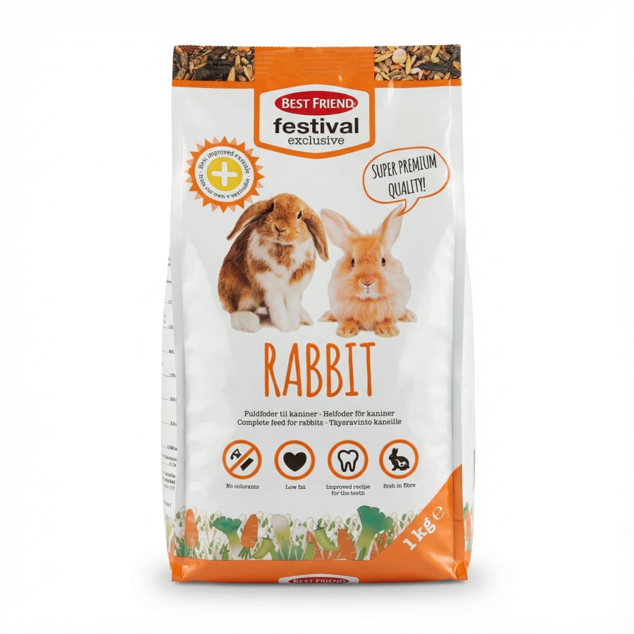 Best Friend Festival Exclusive heilfóður fyrir kanínur 1 kg