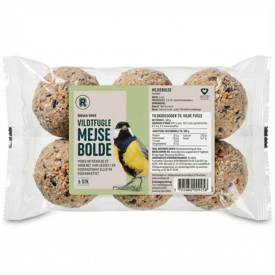 REMA 1000 Meisuboltar fyrir viltfugla 540 g