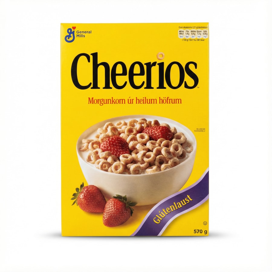 Cheerios Morgunkorn úr heilum höfrum