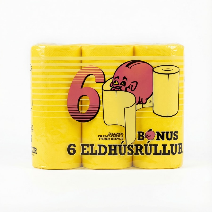 6 Eldhúsrúllur