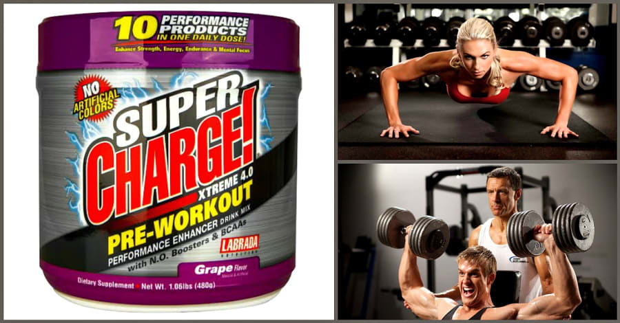 Supercharger PreWorkout fyrir ræktina