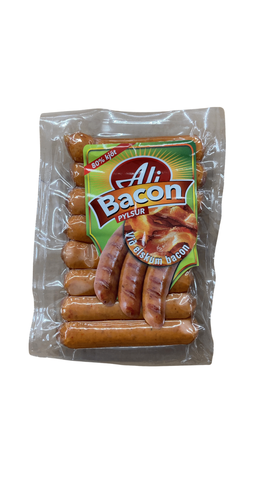 Ali Bacon Pylsur 250 g