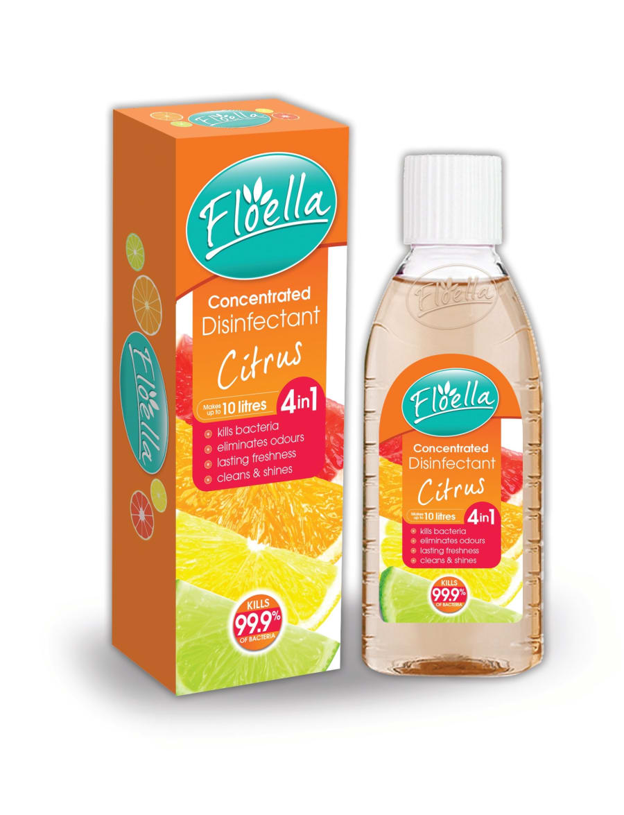 Floella Conc. sótthreinsiefni með citrus ilm 150 ml