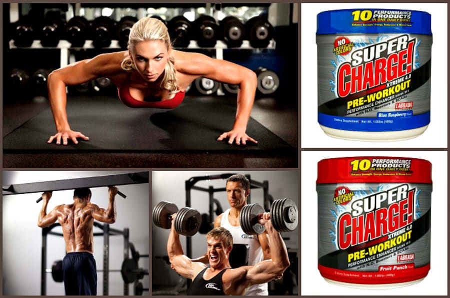 Supercharger PreWorkout fyrir ræktina