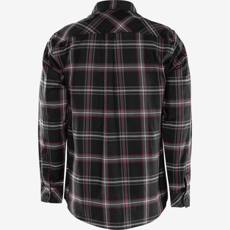 Fristads flannel skyrta svört köflótt