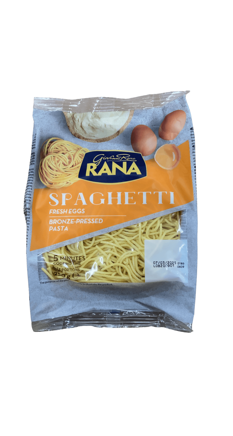 Giovanni Rana spagettí, ferskt eggja bronspressað pasta 250 g