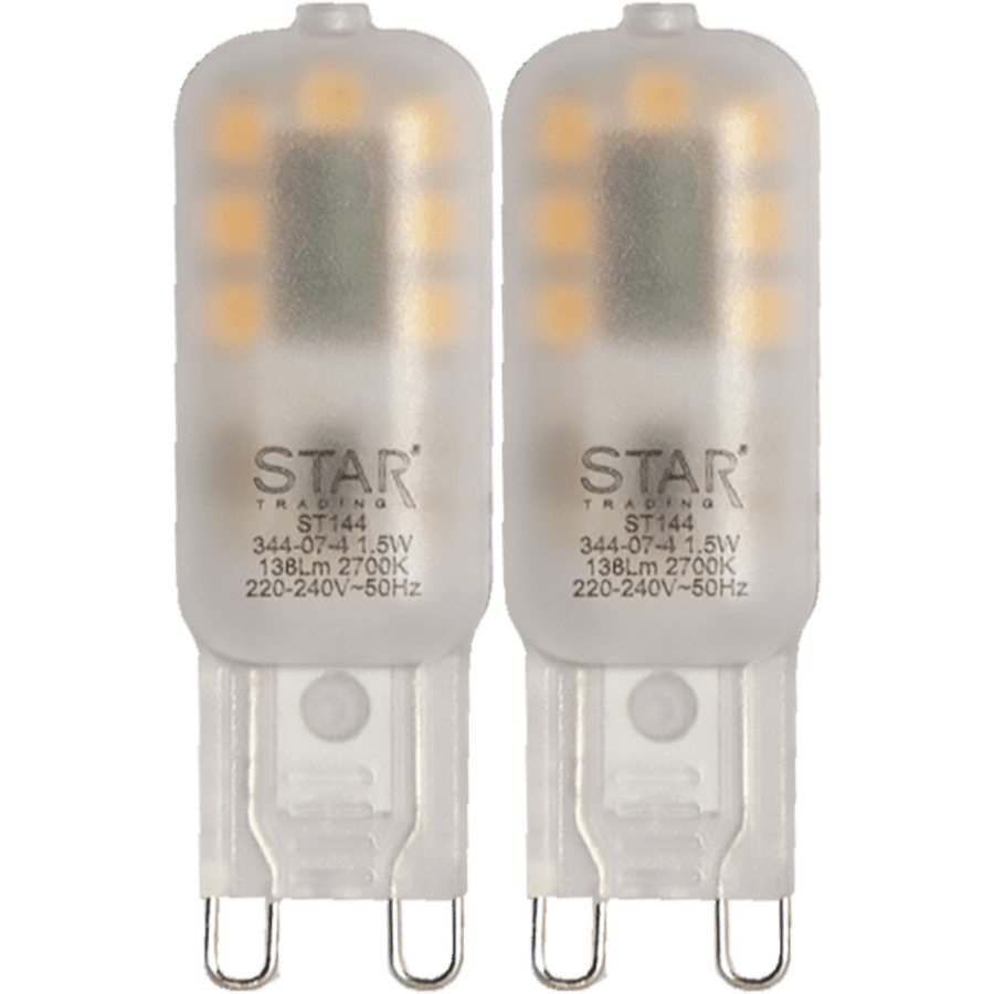 G9 1,8W 140lm LED (2stk)