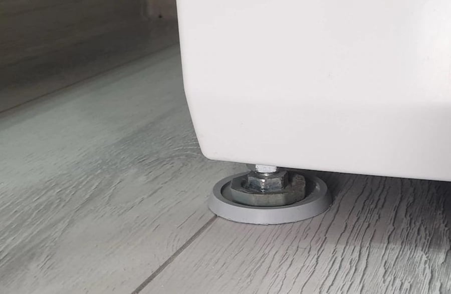 Gúmmífætur undir þvottavélar