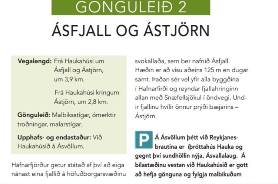Bók vikunnar - 25 gönguleiðir á höfuðborgarsvæðin