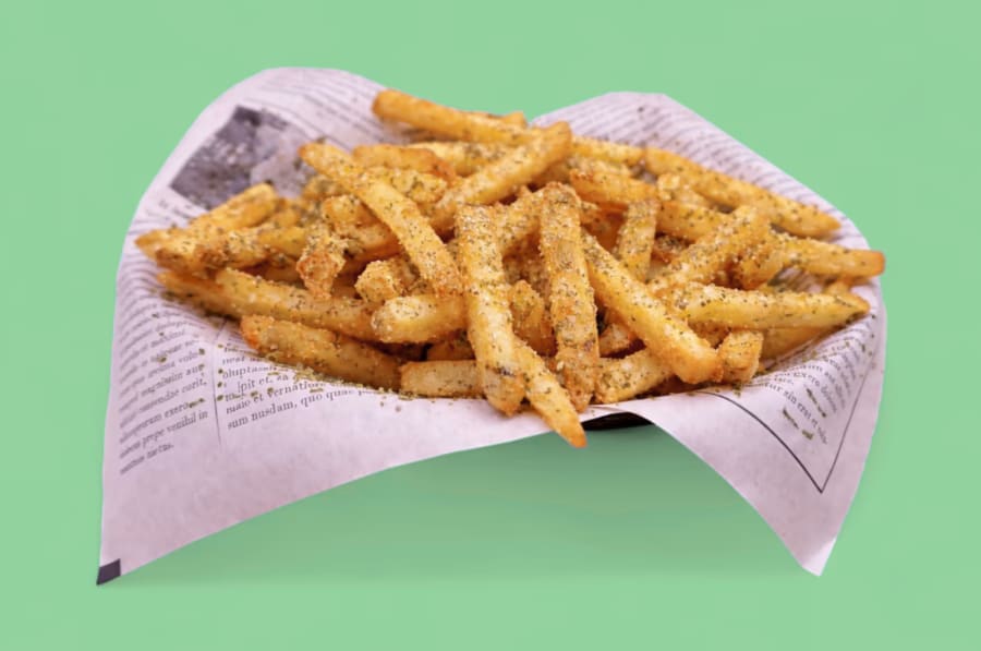 Garlic Fries and Oregano