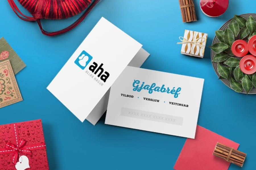 Gjafabréf Aha.is 