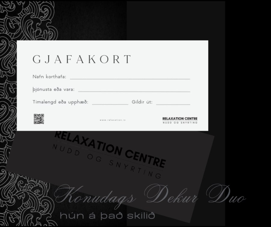 Gjafakort fyrir Konudags Signature Lúxusnudd