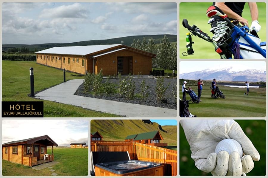 Gisting og golf á Þverárvelli í Fljótshlíð.