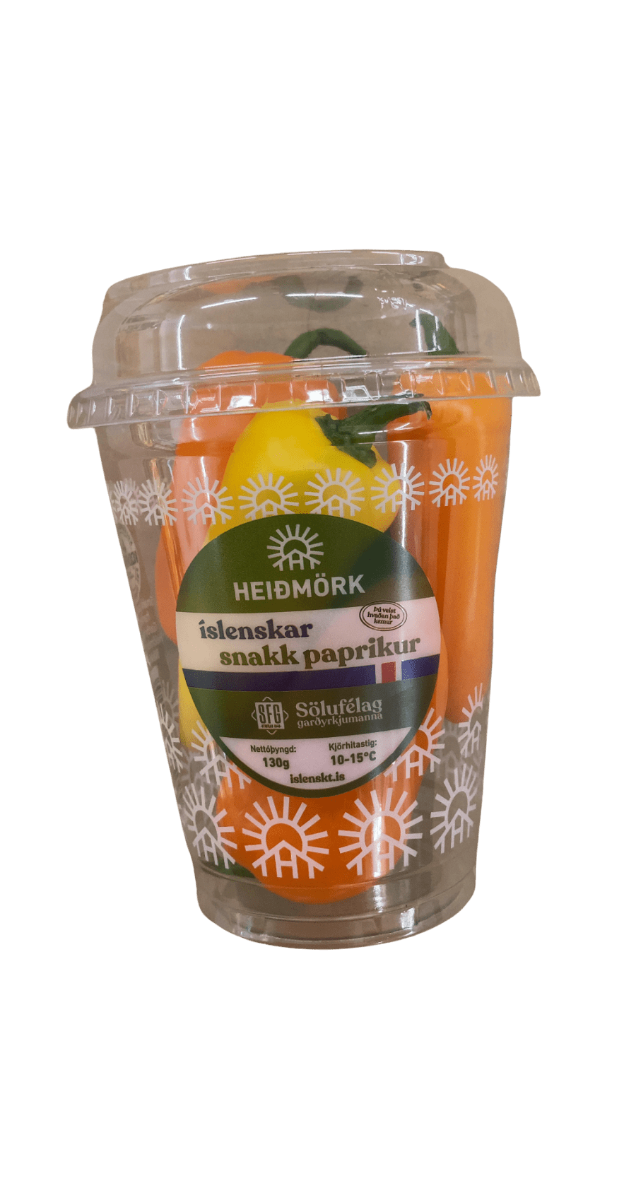 Heiðmörk Snakk Paprikur 130 g