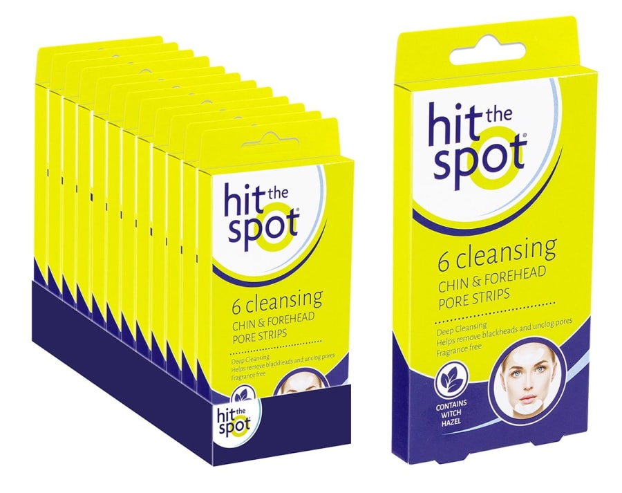 Hit the Spot Strimlar á enni og höku 6 stk