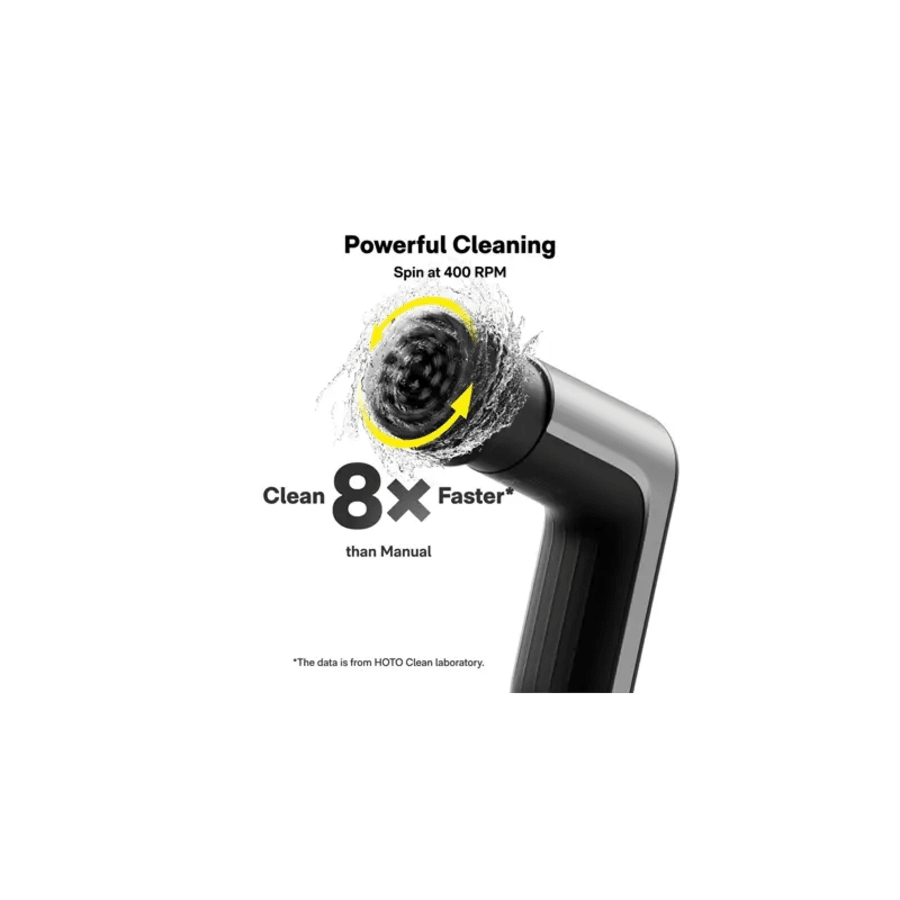 HOTO Grip Cordless Spin Scrubber skrúbbursti