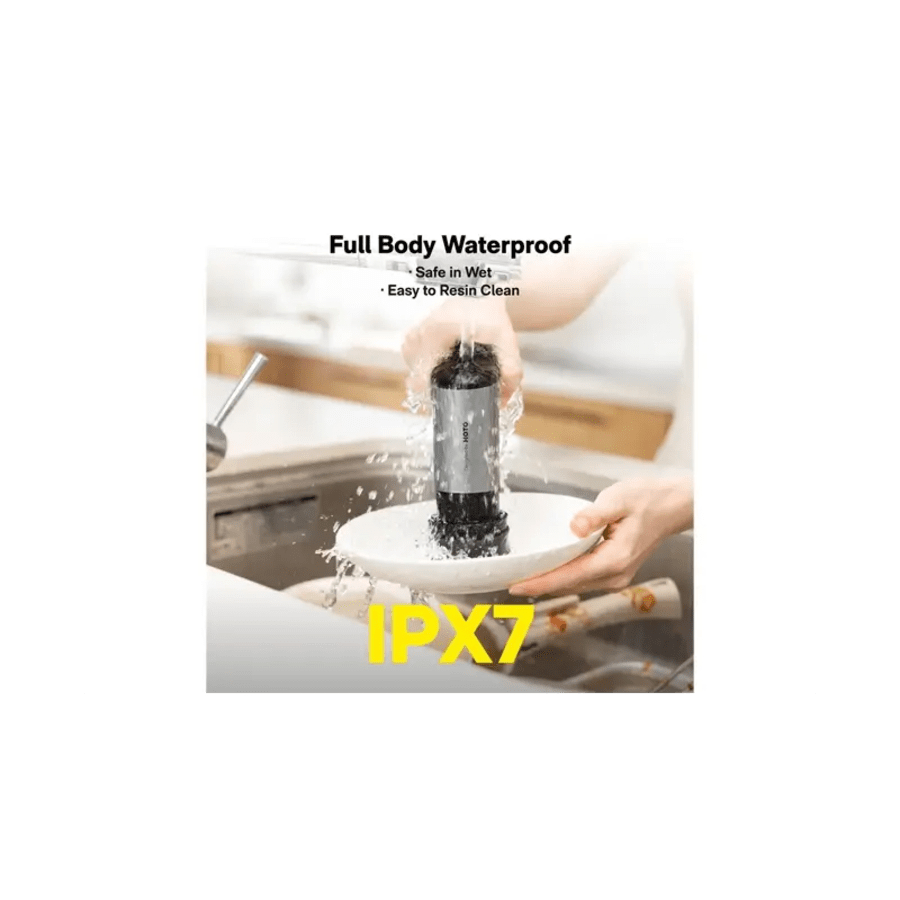 HOTO Grip Cordless Spin Scrubber skrúbbursti