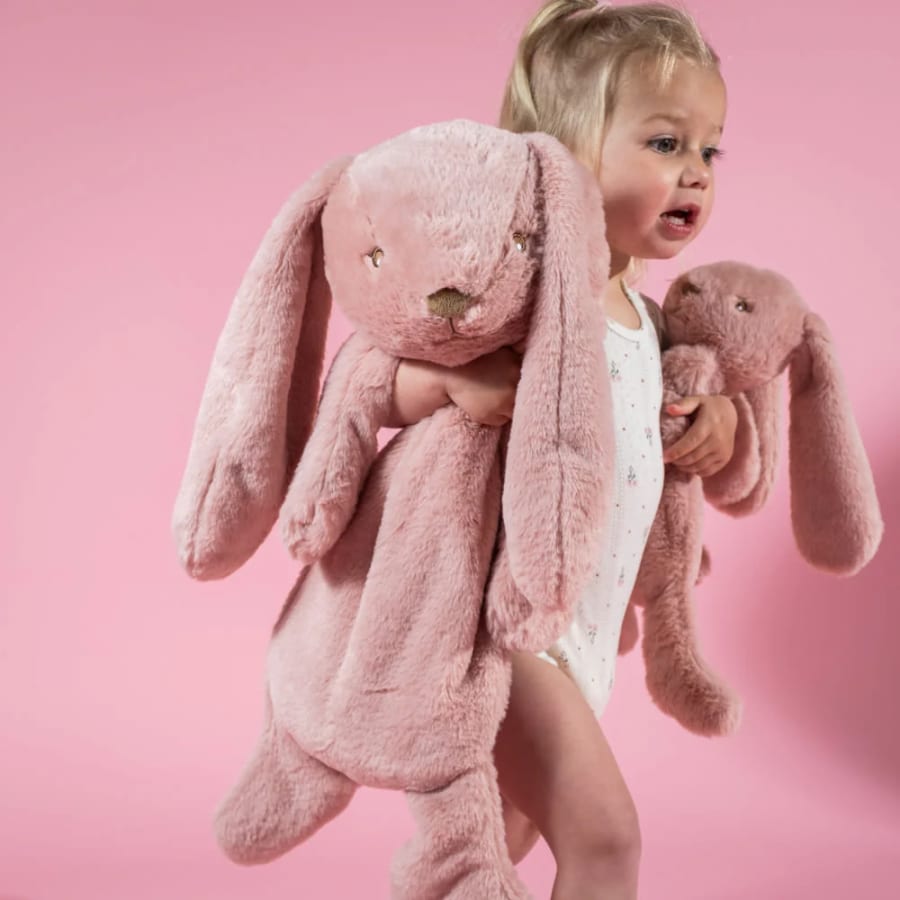 Houston Heavy Teddy Large Bunny – stór kanína bleik