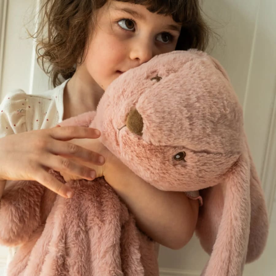 Houston Heavy Teddy Large Bunny – stór kanína bleik