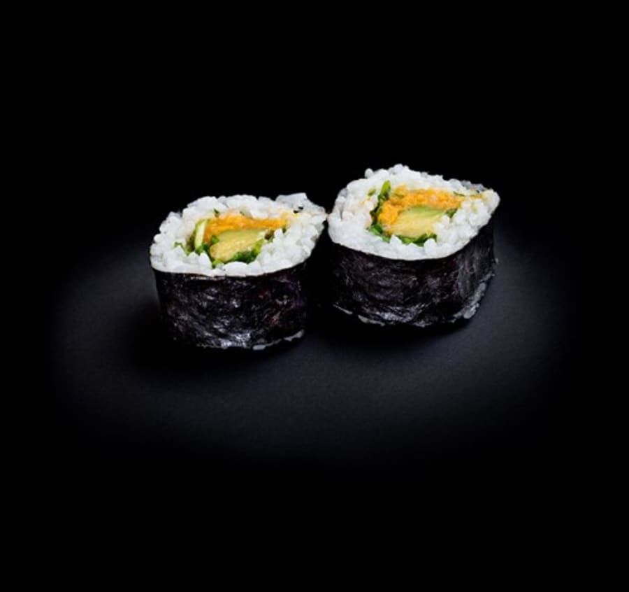 Maki með sætri kartöflu og avocado