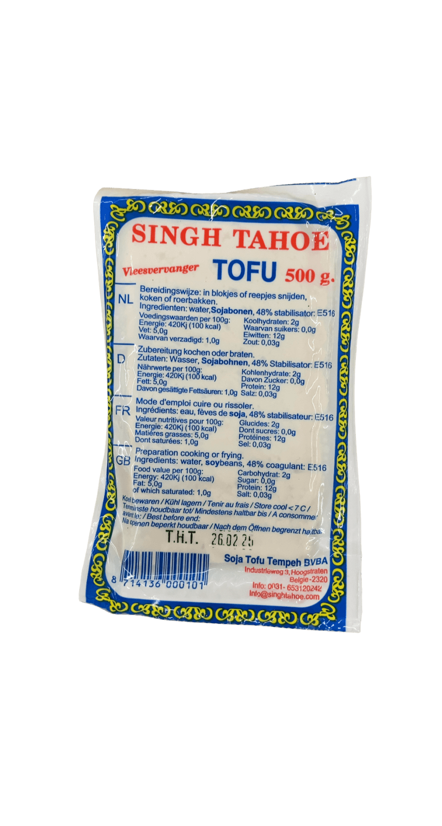 Singh Tahoe tófú 500 g
