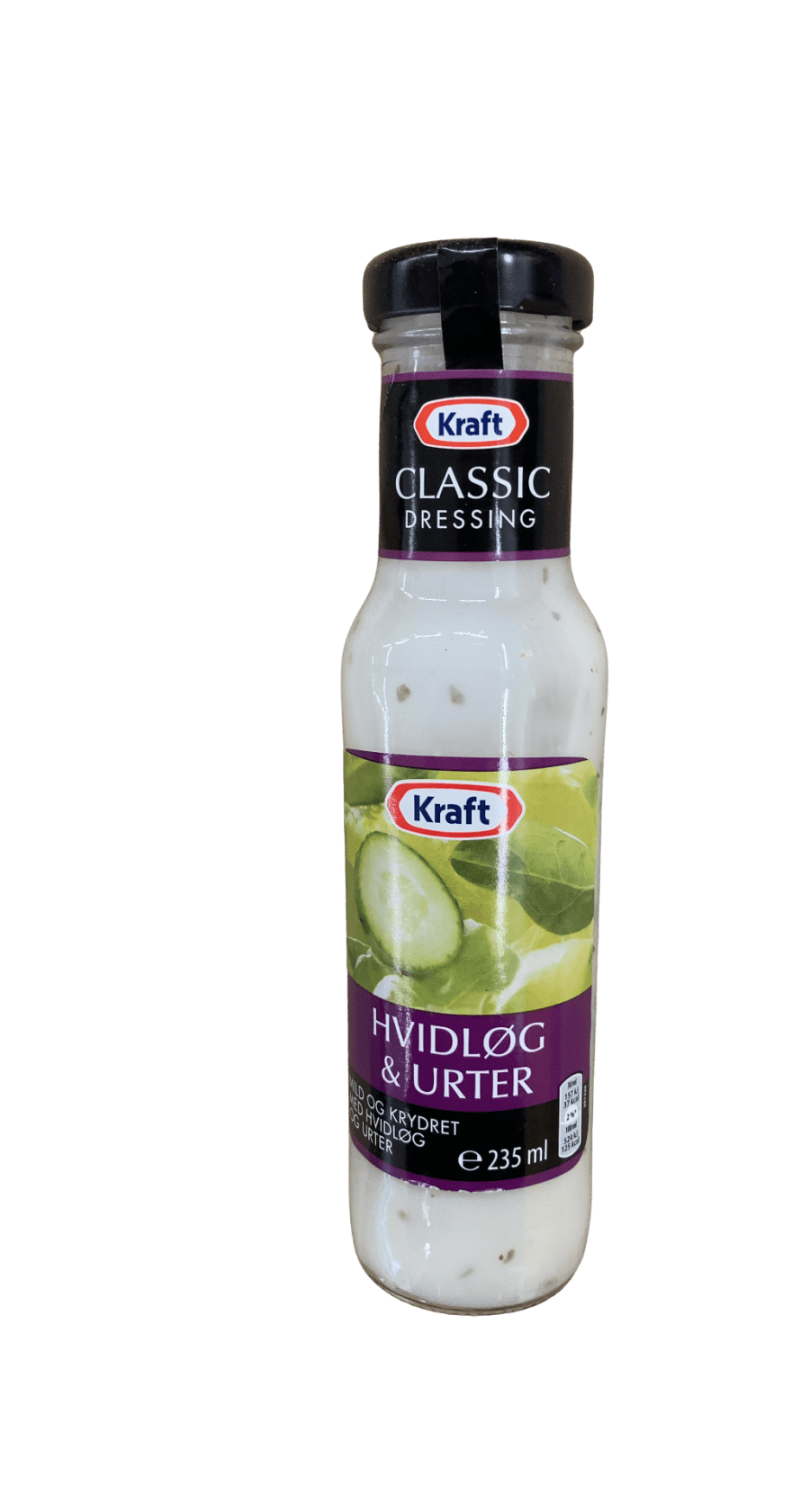 Kraft Classic dressing Hvítlaukur & jurtir 235 ml