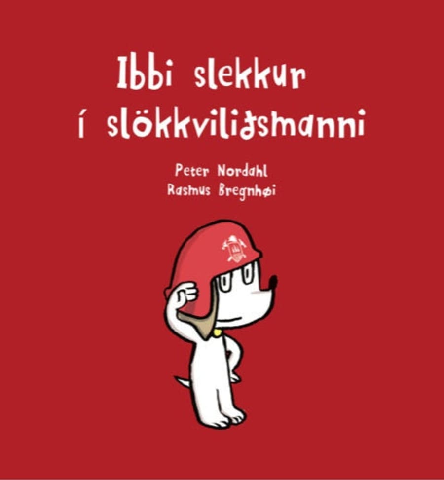 Ibbi slekkur í slökkviliðsmanni