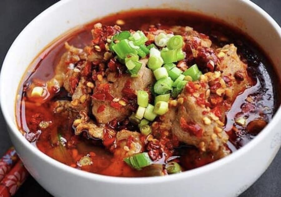 8. Naut í chili olíu