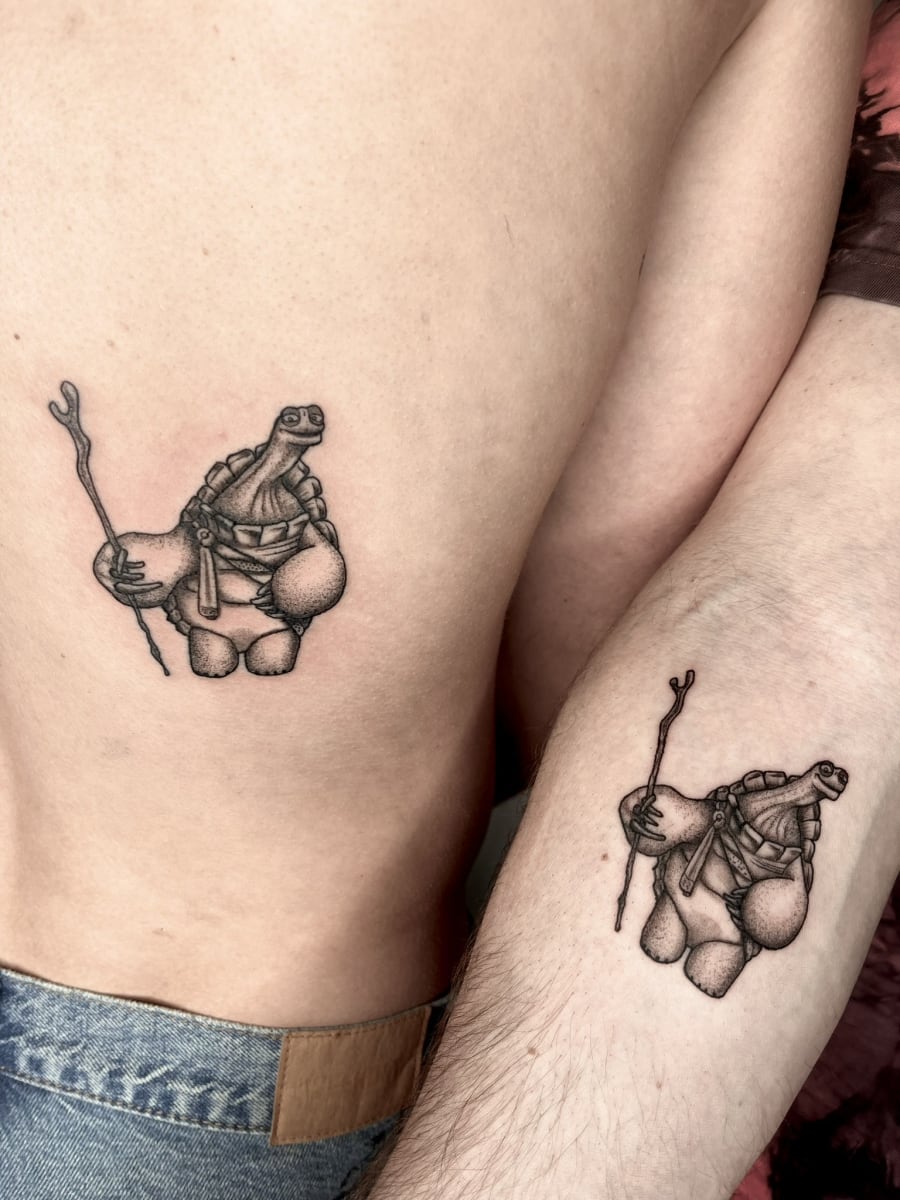 Partner in crime (tvö eins húðflúr) 20% afsláttur af húðflúri hjá Moonstone Tattoo