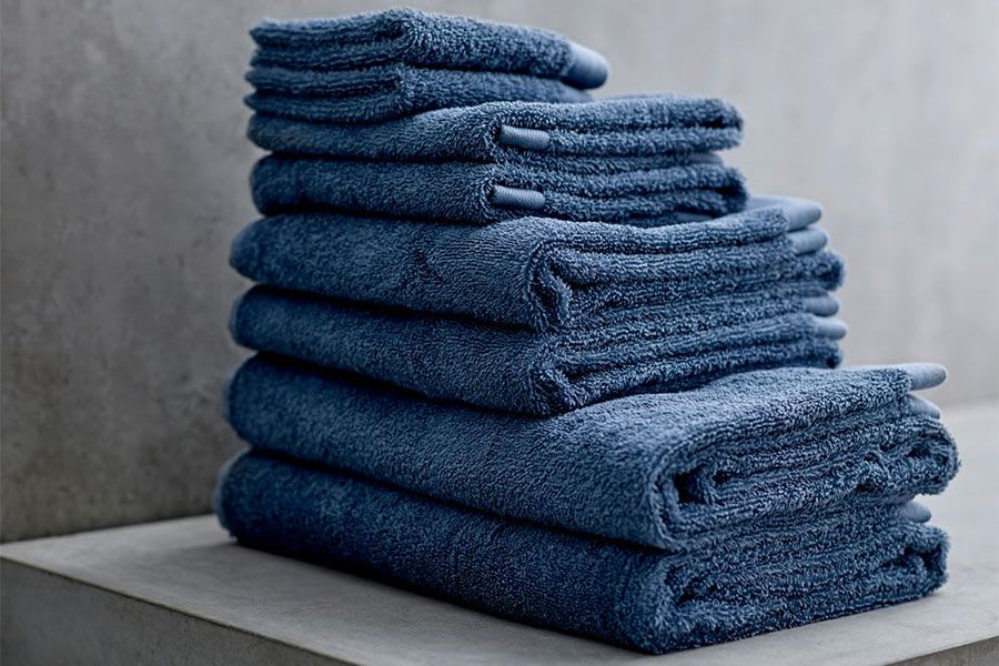 Handklæði Comfort Organic indigo