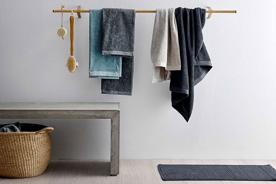 Handklæði Comfort Organic indigo