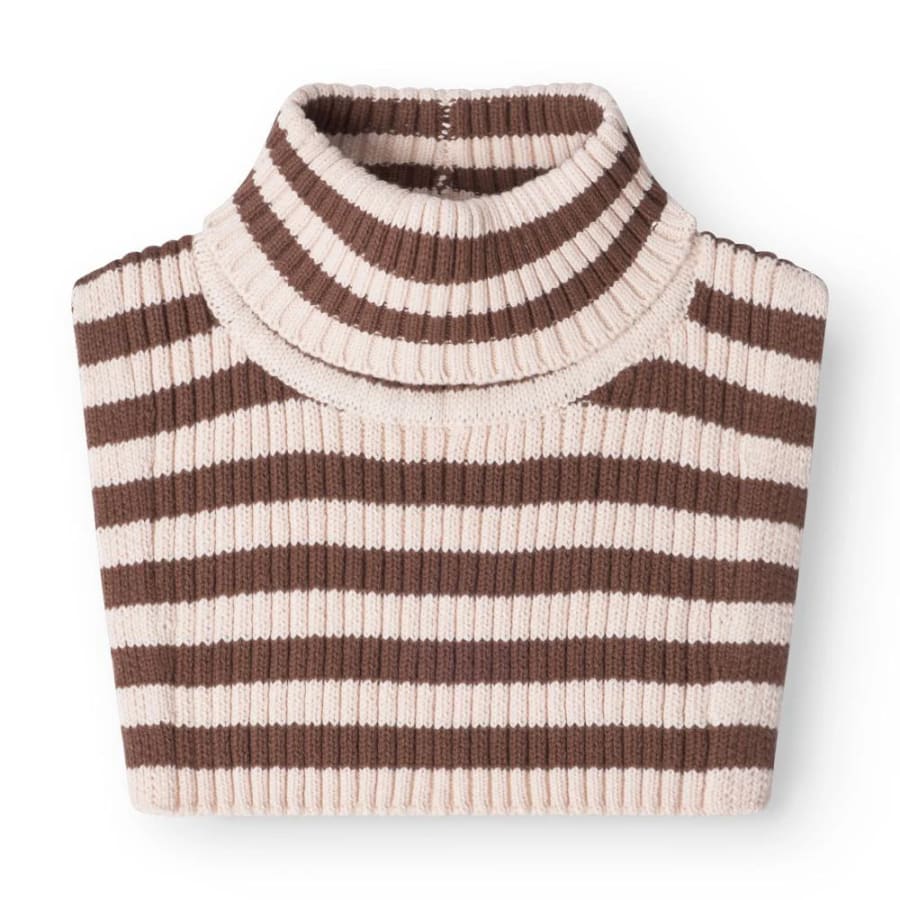 Ivan neckwarmer – Brown stripe