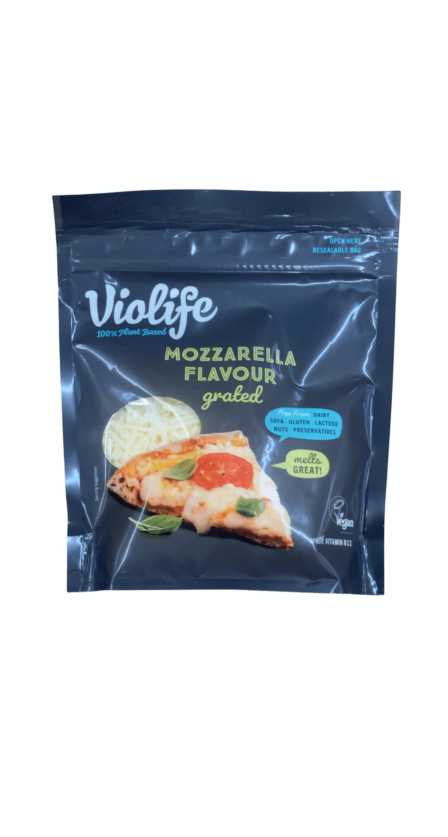 Violife plöntubundið rifinn mozzarella-bragð 200 g
