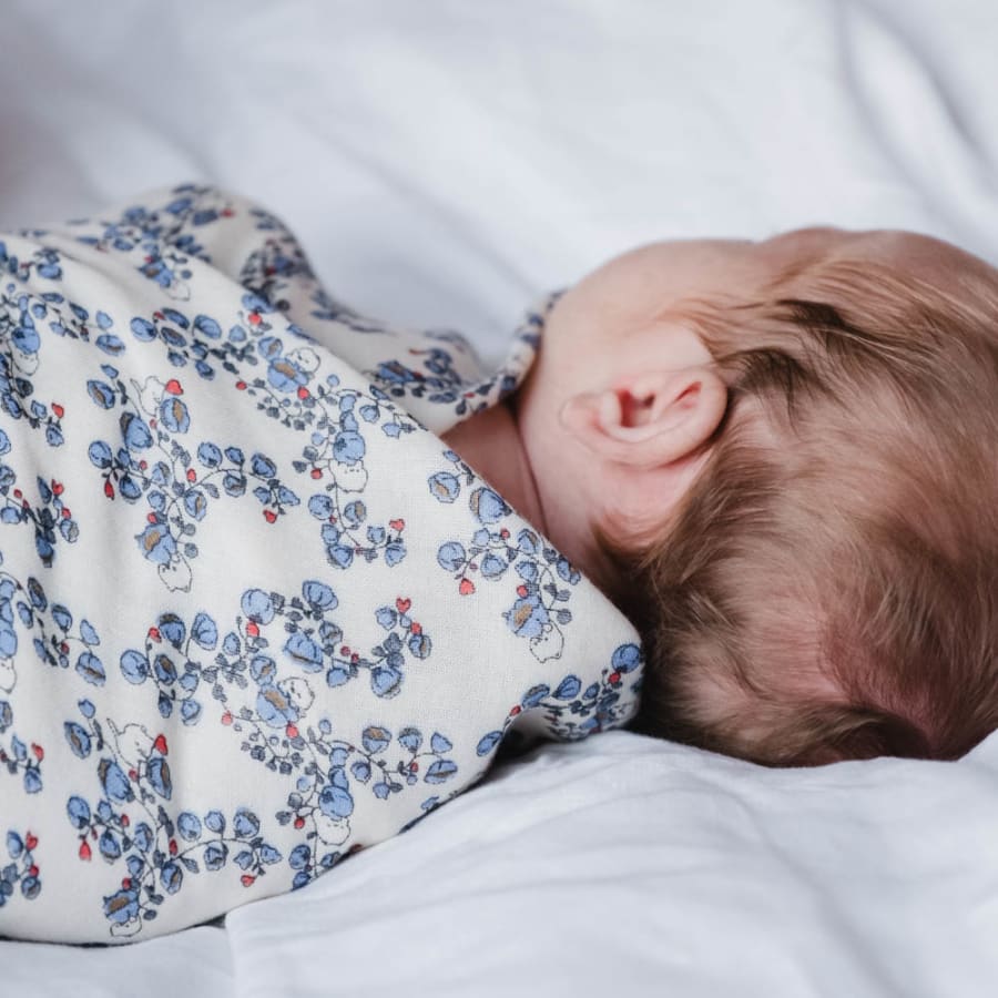 Jana Muslin Swaddle Blue bells