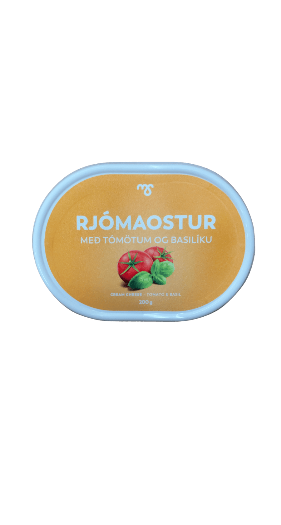 MS Rjómaostur með tómötum og basilíku 200 g