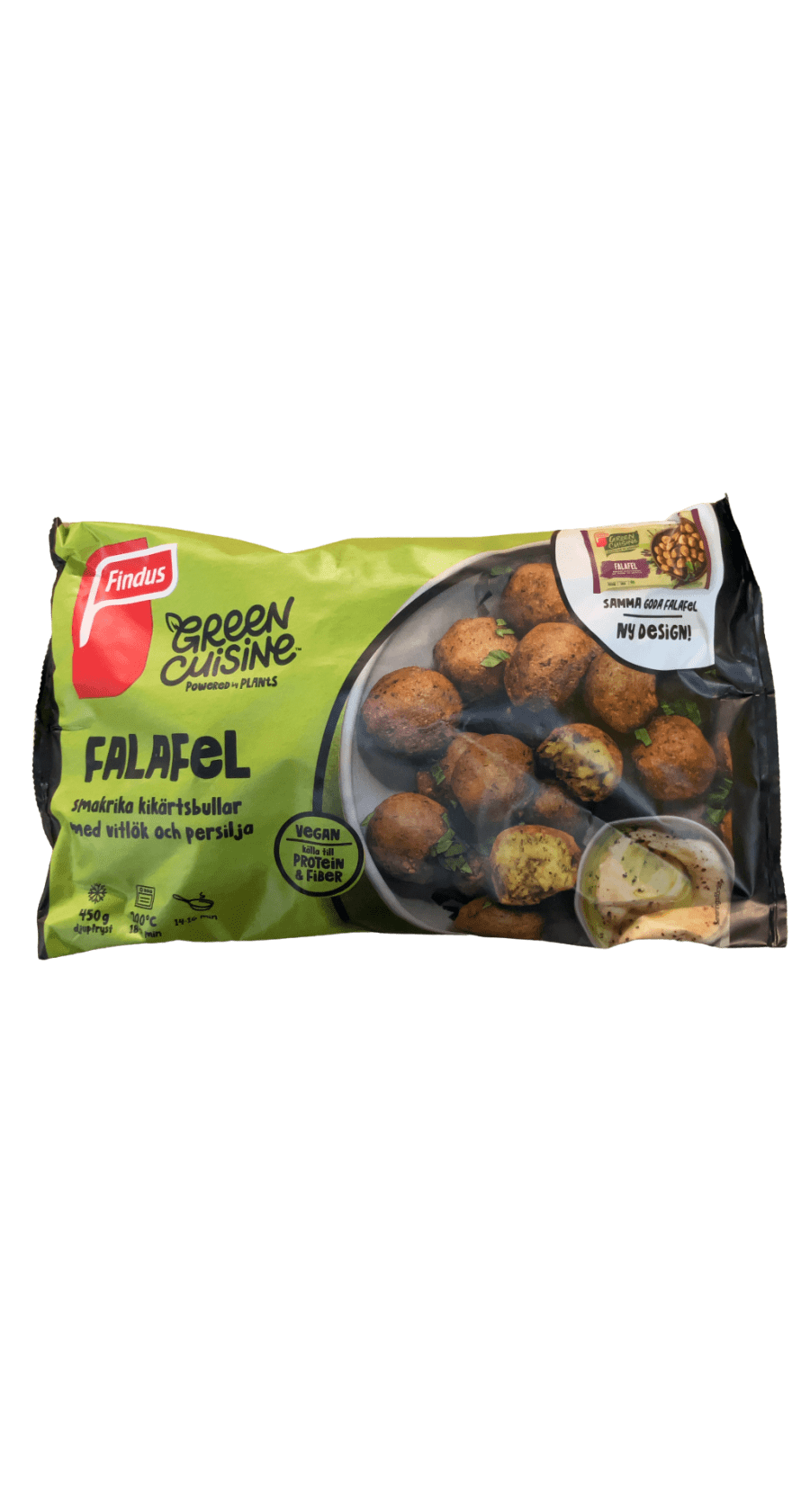Findus Green Cuisine Falafel hvítlaukur & steinselja 450 g