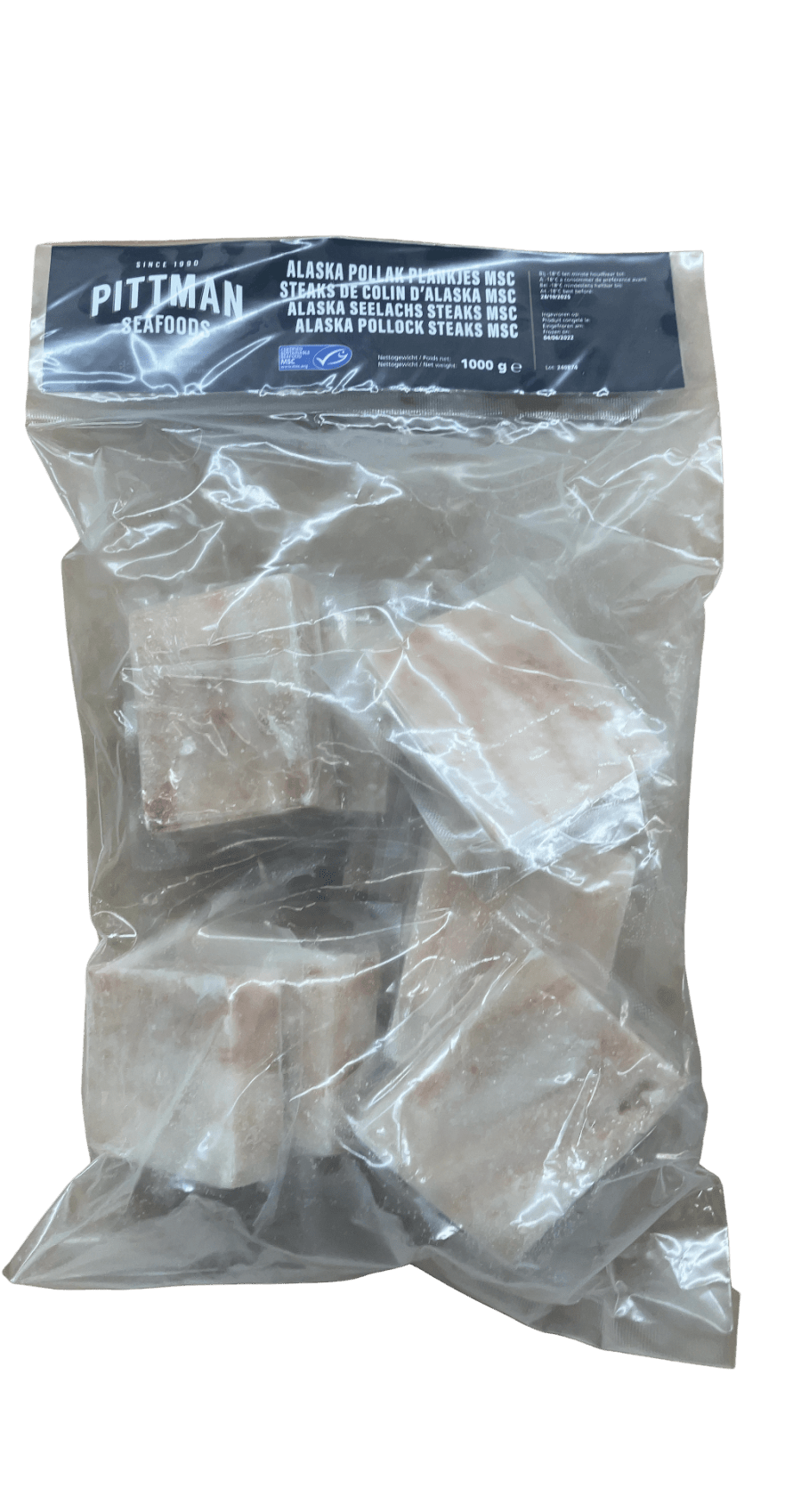 Pittman sjávarfang Alaskaufsa steikur MSC 1000 g